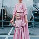 Сказочно красивое платье пудрово-розового оттенка. Платья. Etno Moda. Ярмарка Мастеров.  Фото №6