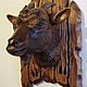 Goat-decorative panel. Souvenirs3. Art Branch Org (ArtBranchOrg). My Livemaster. Фото №6