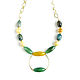 Designer necklace 'Green Garden' author's necklace. Necklace. Irina Moro. My Livemaster. Фото №6