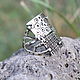 Ethnic Avant-garde Ring 925 Silver HB0099. Rings. Sunny Silver. My Livemaster. Фото №5