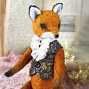 Куклы и игрушки handmade. Livemaster - original item Fox Teddy albert. Handmade.