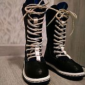Обувь ручной работы handmade. Livemaster - original item Felted winter boots. Handmade.
