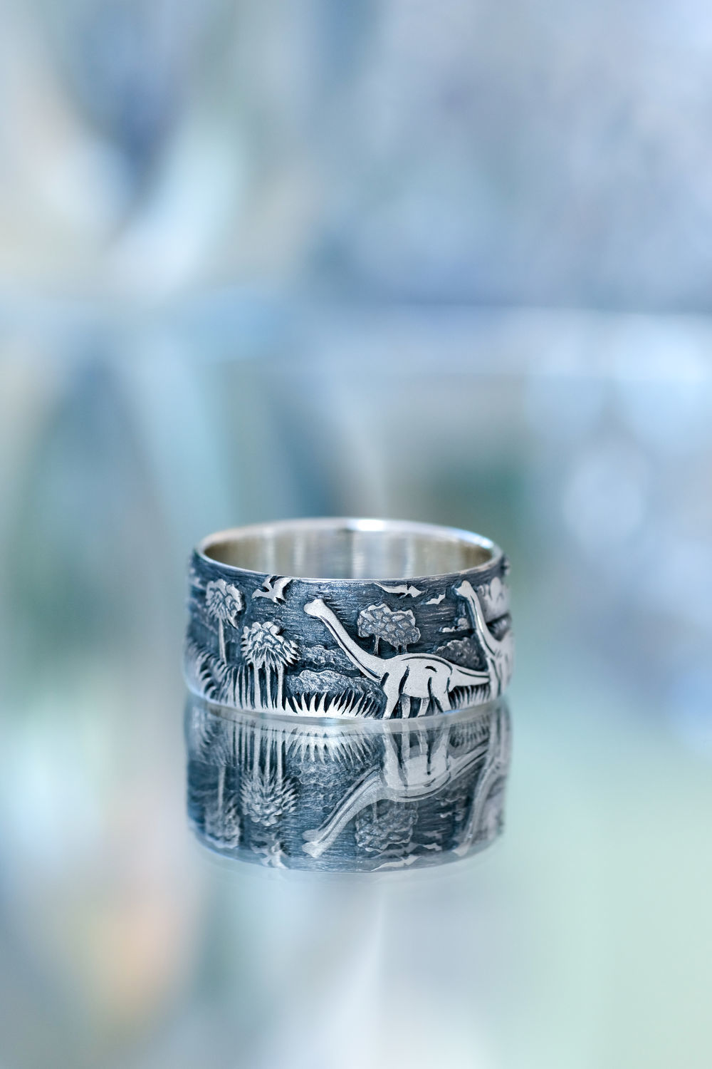 Кольцо "Диплодоки" из серебра 925 пробы купить в интернет-магазине ...