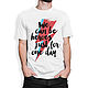 Cotton T-shirt ' David Bowie-Heroes', T-shirts and undershirts for men, Moscow,  Фото №1