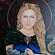 Великая Владычица Иродиана. Картины. Анна Стасис. Ярмарка Мастеров.  Фото №4