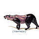Glass figurine Panther. Figurines. In Glass. Online shopping on My Livemaster.  Фото №2