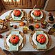 Pumpkin-the autumn queen! Handmade dishes, ceramics. Plates. JaneCeramics. Online shopping on My Livemaster.  Фото №2