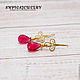Gold plated earrings, 'Lady'. Earrings. Fabulous decoration (shpigajewelry). Online shopping on My Livemaster.  Фото №2