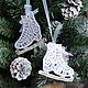 Skates lace, 2 pieces. Nutcracker Series. Christmas decorations. Home&Decor. Online shopping on My Livemaster.  Фото №2