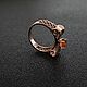 Кольцо с опалом Солнечное настроение. Кольца. Gemma-jeweler. Ярмарка Мастеров.  Фото №6