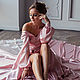 Bride's morning dress, Eva boudoir dress . Negligee & Lingerie. ANLace studio. Online shopping on My Livemaster.  Фото №2