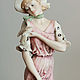 Винтаж: Элис с голубем Giuseppe Armani Florence Capodimonte статуэтка 0410C. Статуэтки винтажные. Kunst Galerie. Ярмарка Мастеров.  Фото №4