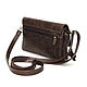 Bags: Clutch bag women's leather brown Allegra Mod S74p-622. Classic Bag. Natalia Kalinovskaya. Online shopping on My Livemaster.  Фото №2