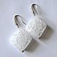 Earrings with quartz. Earrings. Olga Lado. My Livemaster. Фото №4
