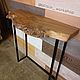 Консоль в прихожую. Столы. Mitkin_workshop. Интернет-магазин Ярмарка Мастеров.  Фото №2