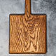 Order Mini Board from oak for serving. Foxwoodrus. Livemaster. . Cutting Boards Фото №3