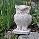 Owl figurine in the style of Provence, decoration for flower beds garden owl. Figurines. Decor concrete Azov Garden. My Livemaster. Фото №4