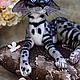 Copy of Collectible toy Bengal cat. Stuffed Toys. klemabears. My Livemaster. Фото №5