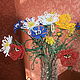 Полевые цветы из бисера, Цветы, Донецк,  Фото №1