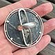 Кольцо крупное с камнем Пирит с Магнетитом в серебре 925. Кольца. Jeweller -Danil. Ярмарка Мастеров.  Фото №6