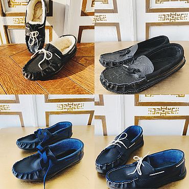 Обувь ручной работы. Ярмарка Мастеров - ручная работа Мокасины. Handmade.