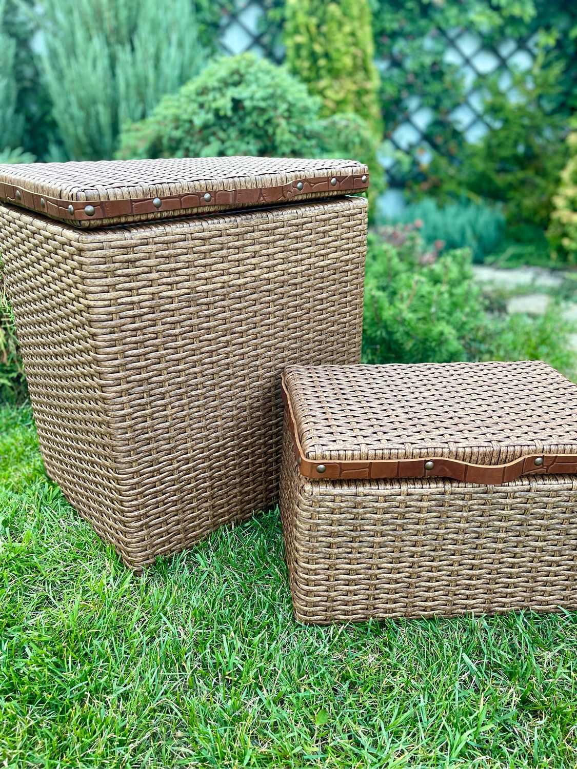 Корзина с крышкой, для хранения! в интернет-магазине Ярмарка Мастеров ...