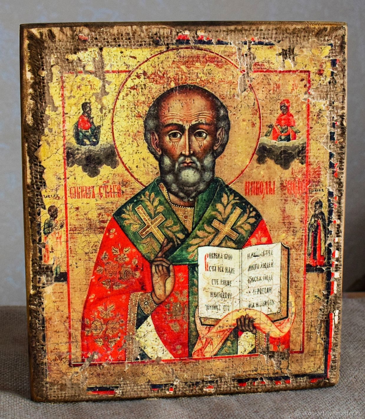 Святитель Николай Чудотворец Старообрядческая икона