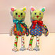 Игрушка Кот "МегаПозитивный". Мягкая игрушка Кот. Коты. Мягкие игрушки. Нежные вещи от Олеси. Интернет-магазин Ярмарка Мастеров.  Фото №2