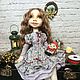 Текстильная кукла Мари и Щелкунчик. Интерьерная кукла. Zoya dolls (zoyaivanova). Интернет-магазин Ярмарка Мастеров.  Фото №2
