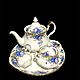 Заказать Винтаж: Чайный сервиз.Royal Albert. Розы в лунном свете. TABLETOP. Ярмарка Мастеров. . Сервизы винтажные Фото №3