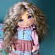 Textile doll. Author's collection doll. Dolls. cosmoticdoll. Online shopping on My Livemaster.  Фото №2
