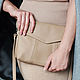 Bag with genuine leather strap 'Geometry' small. Sacks. alekseevaksenia. Online shopping on My Livemaster.  Фото №2