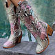 Boots Python COSSACK. Cossacks shoes. Exotic Workshop Python Fashion. Online shopping on My Livemaster.  Фото №2