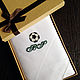 Pañuelo de Fútbol de algodón de Lujo. el monograma de las iniciales del monograma, Handkerchiefs, Moscow,  Фото №1