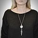 The moonstone (adular). Necklace pendant made of silver Lunar eclipse. Necklace. Kseniya Sakharnova. My Livemaster. Фото №5