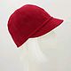 Кепка #Bob_Makish (бордо). Кепки. MAKISHstore. Ярмарка Мастеров.  Фото №4