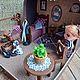 Румбокс в чемодане "Рукодельница". Кукольные домики. Кукольные Истории (alekseeva-dolls). Ярмарка Мастеров.  Фото №4