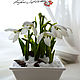 Order Snowdrops. Interior arrangement. KG_flowers. Livemaster. . Flowers Фото №3
