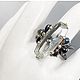 Ring with green Amethyst and Opals. Rings. serebro-i-kamni-1. My Livemaster. Фото №4