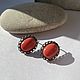Винтаж: Серьги крупные. Серьги винтажные. Modern&Vintage. Ярмарка Мастеров.  Фото №5