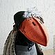Игрушка интерьерная Ворона из гобеленовой ткани.Доставка БЕСПЛАТНО, Мягкие игрушки, Иерусалим,  Фото №1