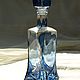 Decanter "Snow Queen". Decanters. stained glass painting from xsanf. Online shopping on My Livemaster.  Фото №2