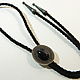 Order Vincent Vega bolo tie with natural (Agate). Neformal-World. Livemaster. . Ties Фото №3