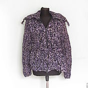 Одежда handmade. Livemaster - original item Knitted jacket with lining. Handmade.