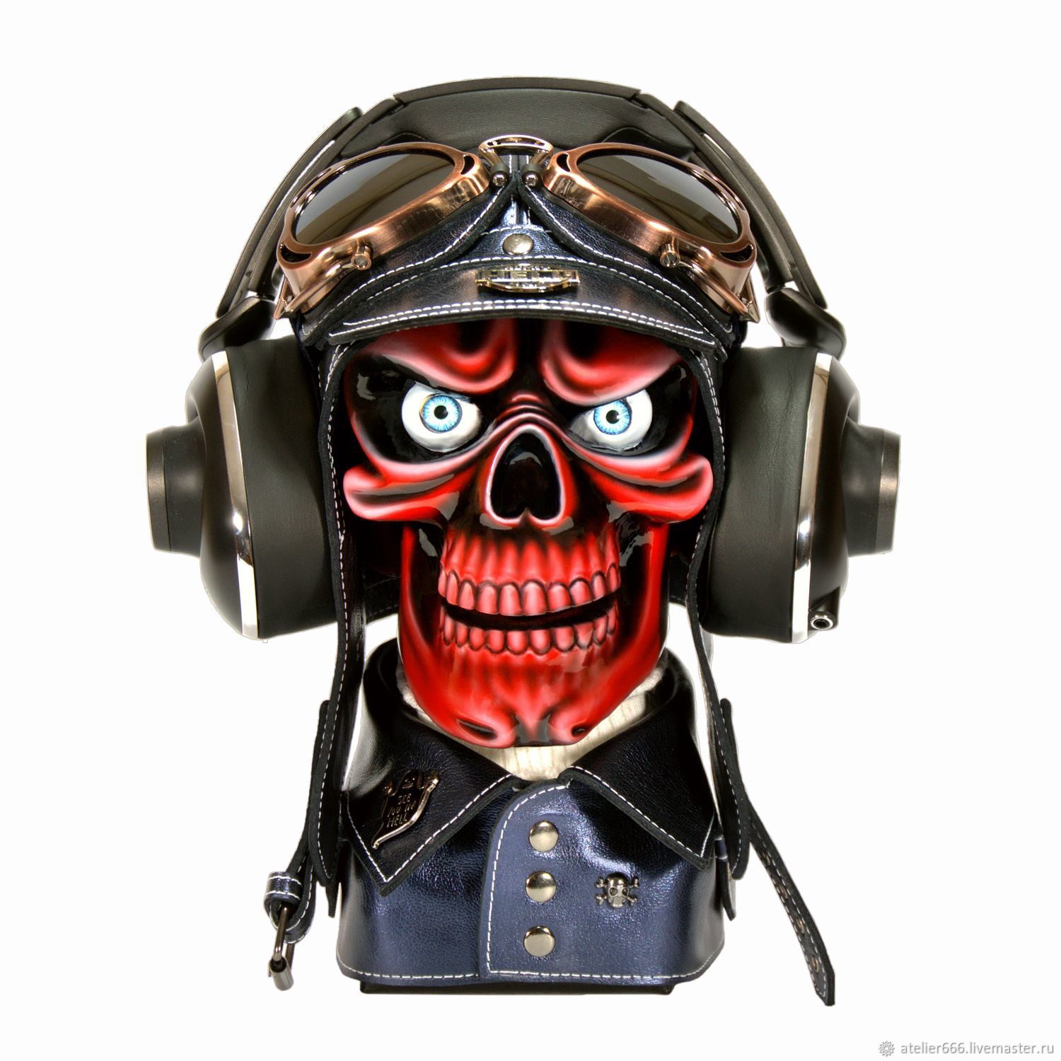 Stand for headphones Skull Version # 8 (project №2), Home gadgets, Moscow,  Фото №1