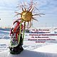 Авторская кукла домашняя Масленица. Куклы и пупсы. Бабуся Ягуся (m-bubon5). Ярмарка Мастеров.  Фото №4