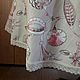 Заказать Скатерть Узоры на бежевом с ГВО пропиткой. Dress_tutu_kids. Ярмарка Мастеров. . Скатерти Фото №3