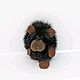 Bear cub souvenir, keychain made of mink fur, Christmas gifts, Nalchik,  Фото №1