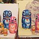 Заказать Матрешка мультяшная Bobs Burgers, Lilo & Stitch, роспись на заказ. DonArtStudio. Ярмарка Мастеров. . Матрешки Фото №3