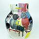 PLAYGROUND colourful vase. Вазы. maria sofronova (sofronova). Ярмарка Мастеров.  Фото №6